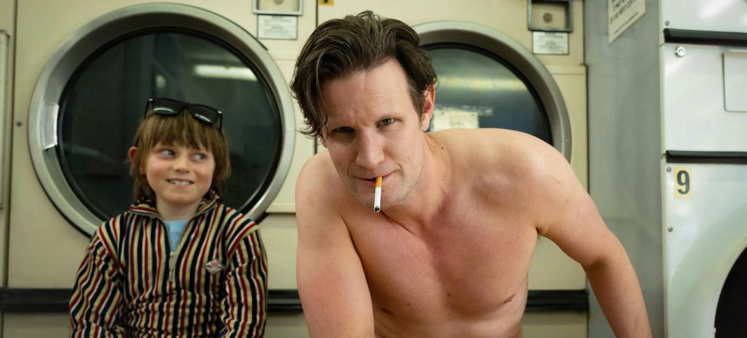 Matt Smith and Rafael Mathé in "The Death of Bunny Munro"