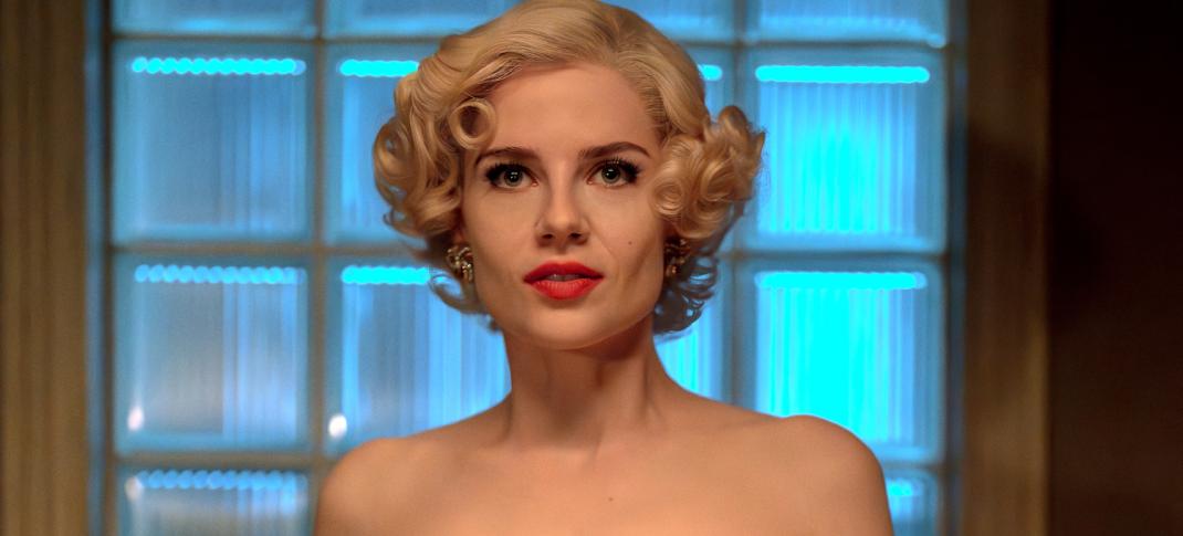 Lucy Boynton in "A Cruel Love: The Ruth Ellis Story"