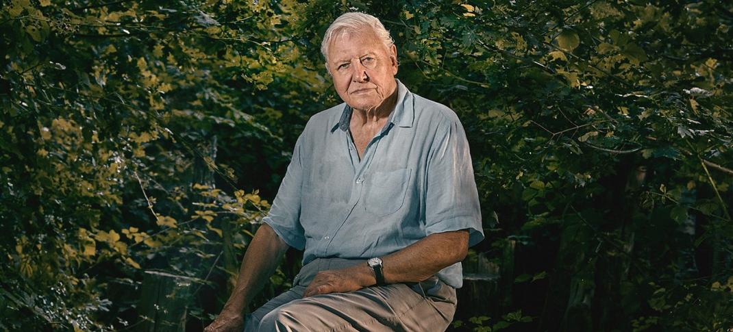 Picture shows: David Attenborough in 'Asia'