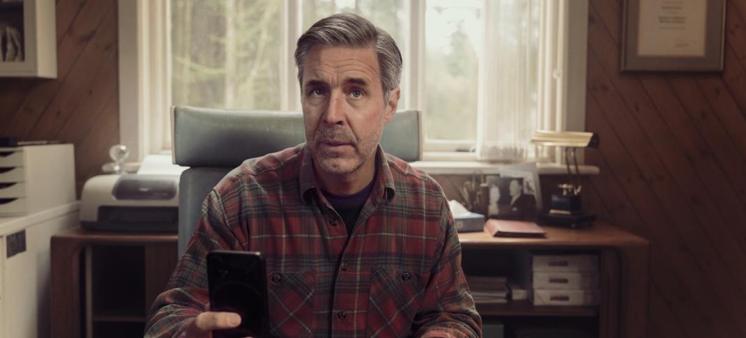 Paddy Considine as Séamus Proctor in 'Small Town, Big Story'