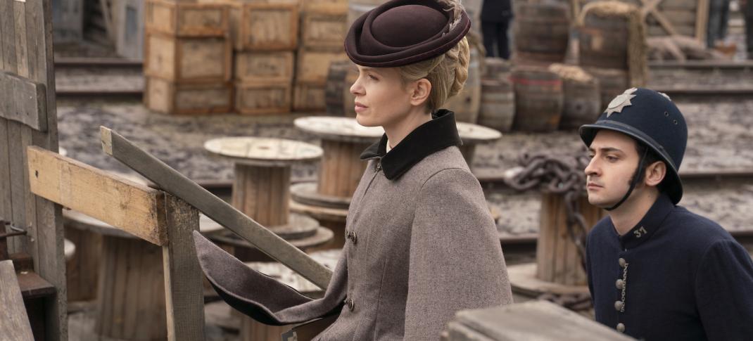 Kate Phillips in "Miss Scarlet" Season 5