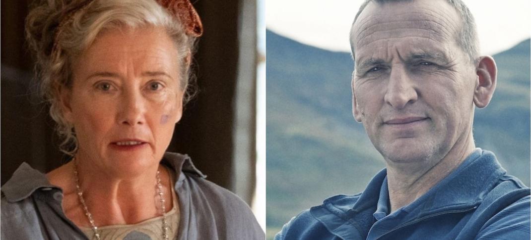 Emma Thompson in "Why Didn't They Ask Evans" and Christopher Eccleston in "The A Word"