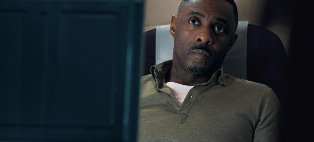 Idris Elba as Sam Nelson in 'Hijack' Season 1