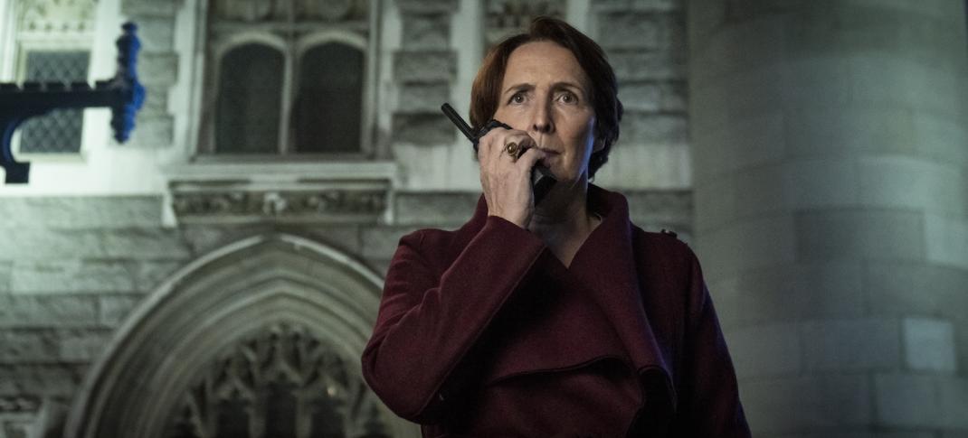 Fiona Shaw in "Killing Eve" Season 4