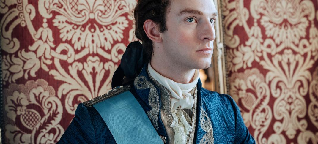 Louis Cunningham as Louis XVI in 'Marie Antoinette' Season 2