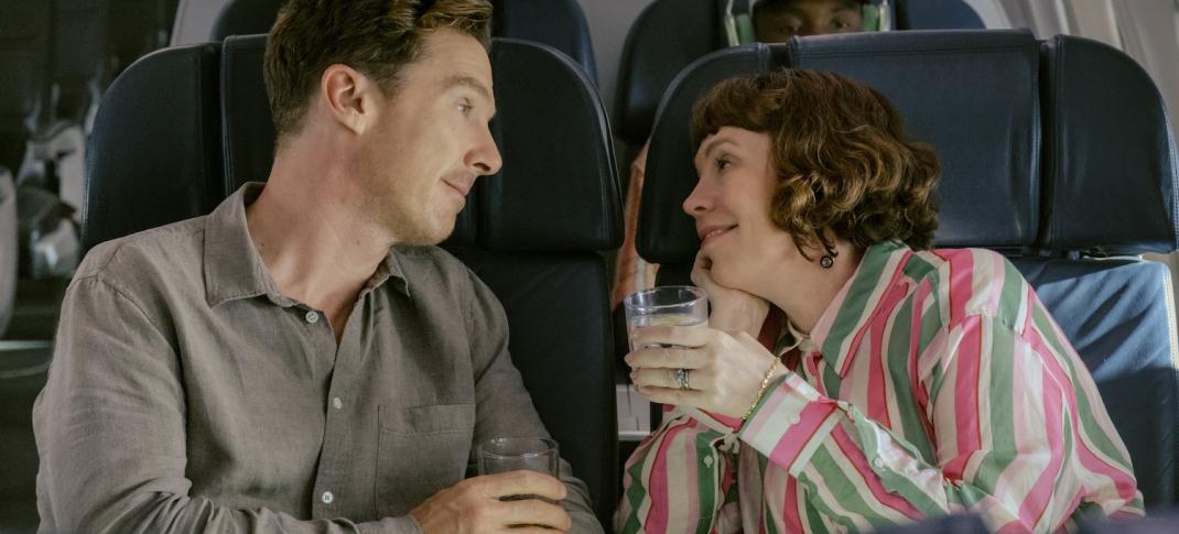 Benedict Cumberbatch and Olivia Colman in "The Roses"