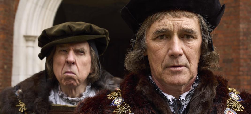 Mark Rylance and Timothy Spall in "Wolf Hall: The Mirror and the Light"