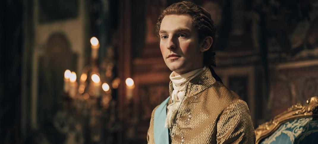 Louis Cunningham as Louis XVI in 'Marie Antoinette' Season 2