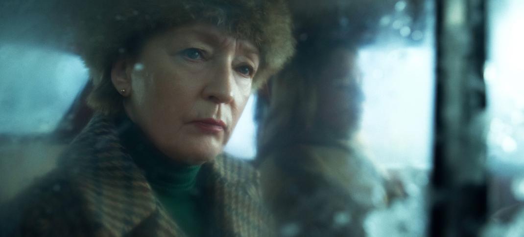 Lesley Manville as Dr Joan Andrews in 'Winter of the Crow'