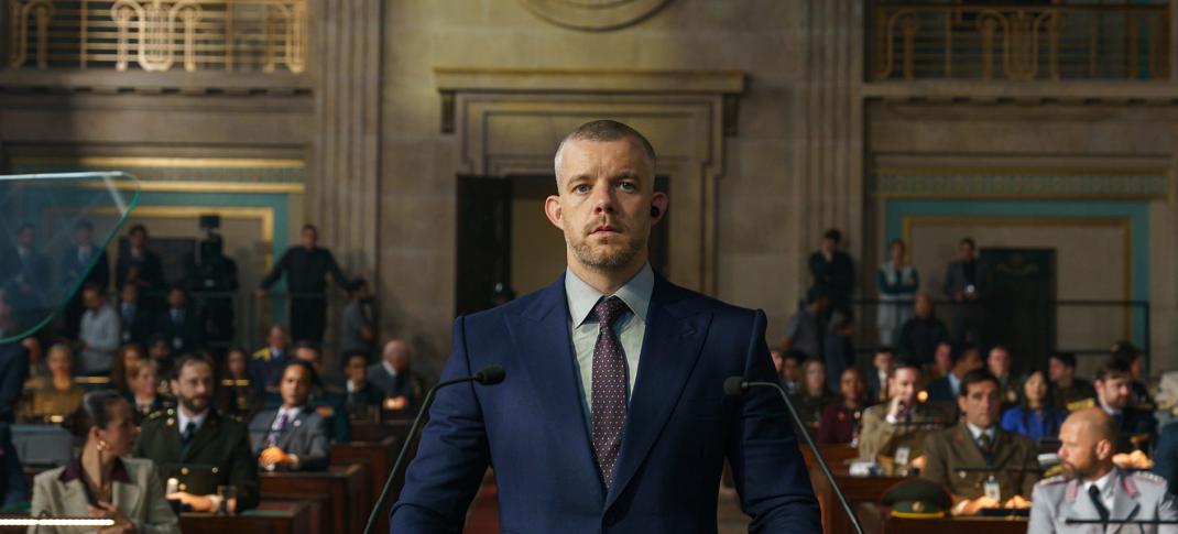Russell Tovey as Barclay in 'The War Between the Land and the Sea'