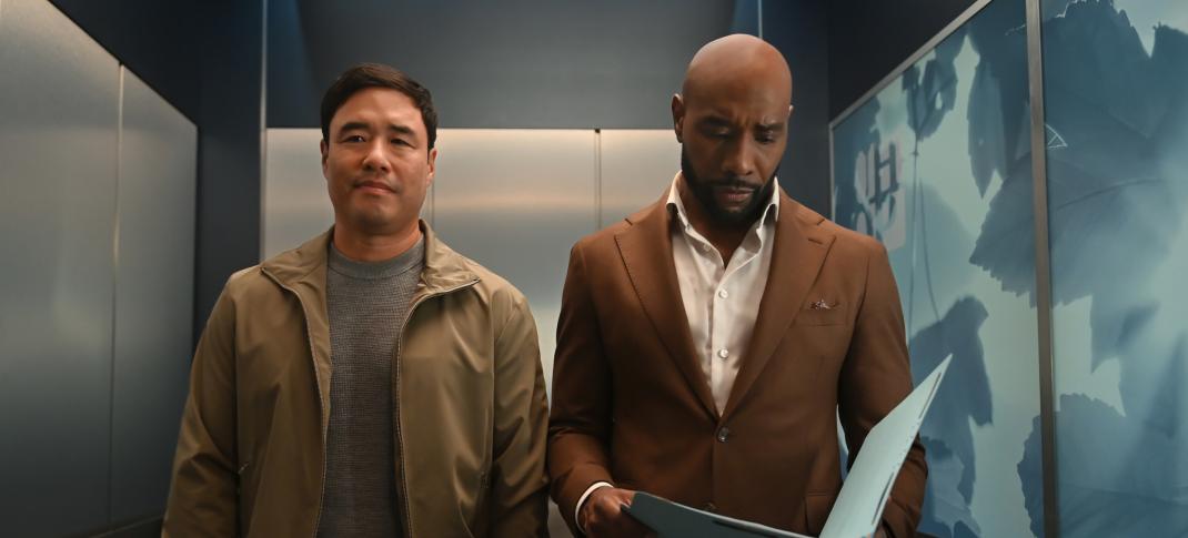Randall Park as Moriarty and Morris Chestnut as Dr. John Watson in 'Watson' Season 1