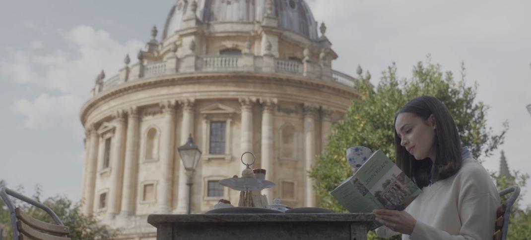 Sofia Carson in "My Oxford Year"