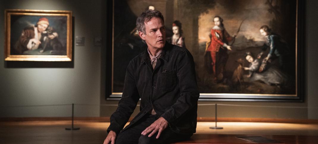 Stephen Moyer as DI Palmer in 'Art Detectives' Season 1