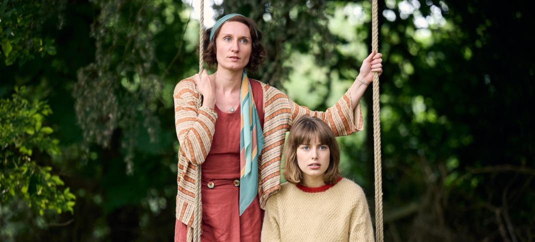 Bessie Carter and Zoe Brough in "Outrageous"