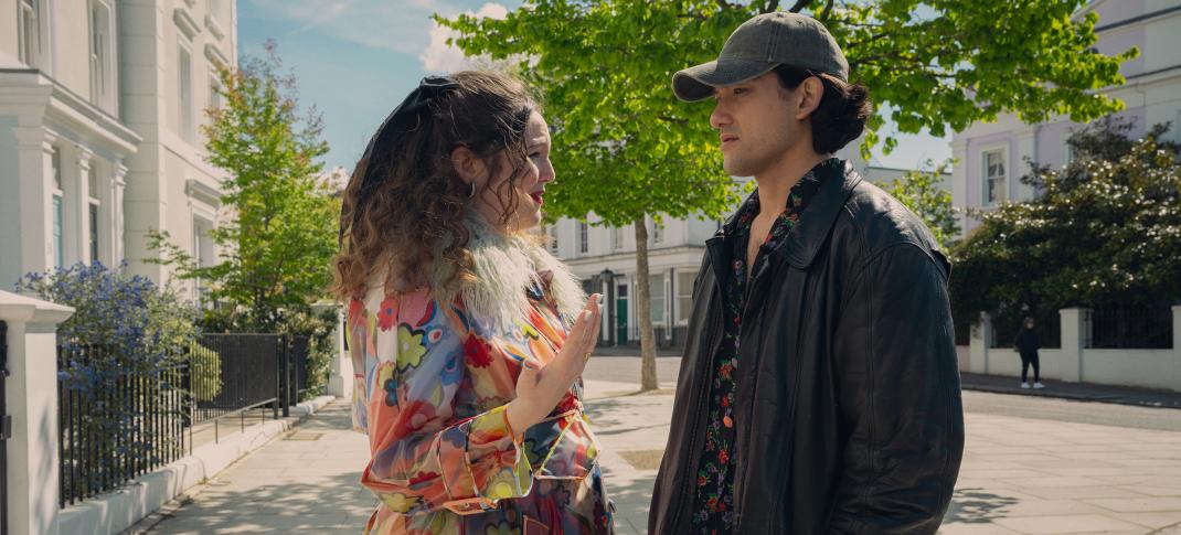 Megan Stalter and Will Sharpe in 'Too Much'