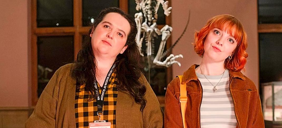 Ashley Storrie and Kat Ronney in "Dinosaur" Season 1