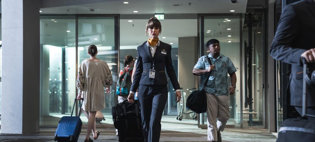 Katherine Kelly in "In Flight"