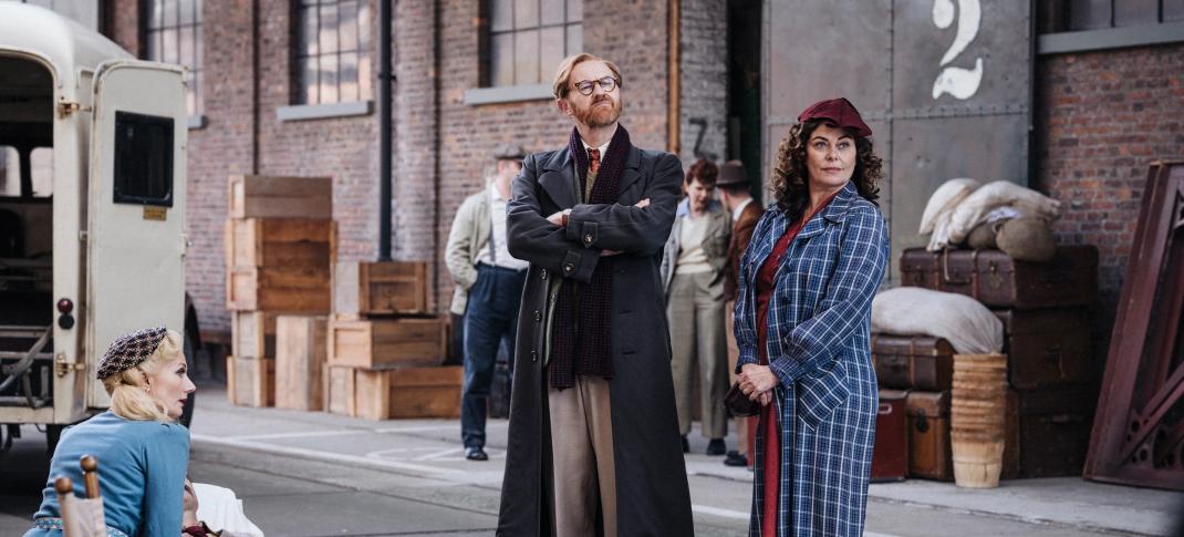 Mark Gatiss and Polly Walker in 'Bookish'