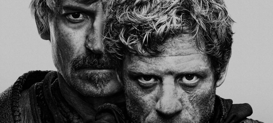 Nikolaj Coster-Waldau and James Norton in "King & Conqueror"
