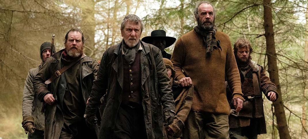 Ian Hanmore, Jamie Michie, Tim Roth, Rory McCann, and Jack Morris in 'Tornado'
