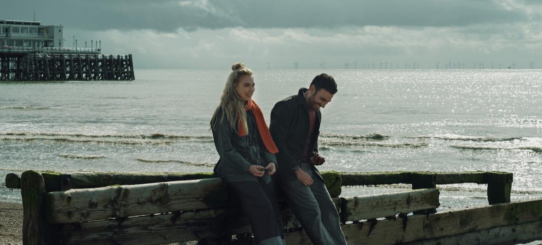 Brett Goldstein and Imogen Poots in "All of You"