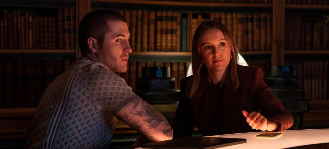 Rose Ayling Ellis and Kieron Moore in 'Code of Silence' Season 1