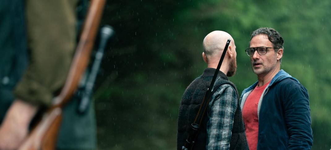 Andrew Lincoln and Ewan Bremmer in "Cold Water"