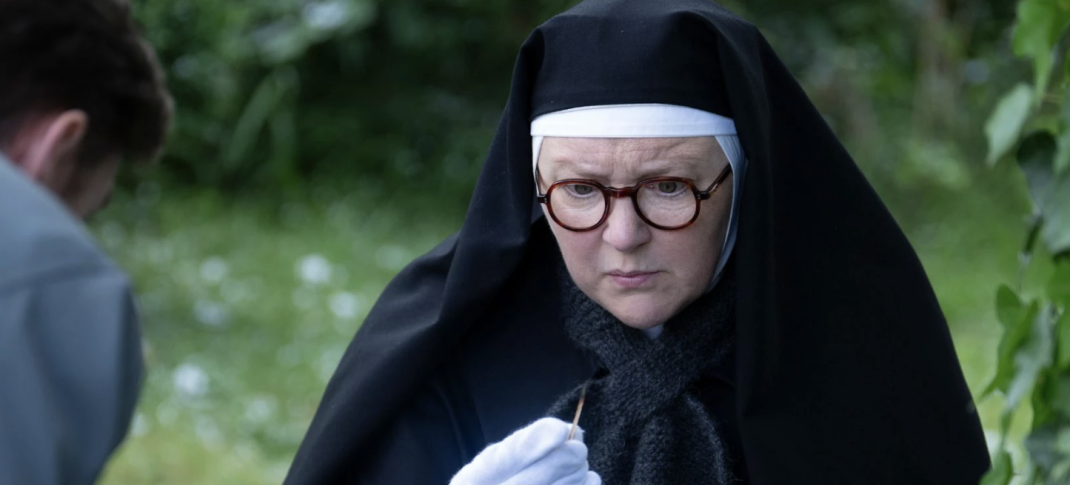 Picture shows: Sister Boniface at work