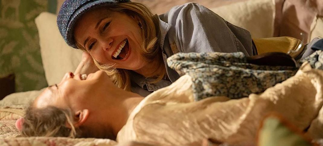 Sally Phillips and Renee Zellweger in 'Bridget Jones: Mad About the Boy'