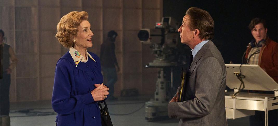 Harriet Walter and Steve Coogan in 'Brian & Maggie'