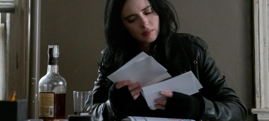 Krysten Ritter as Jessica Jones in Marvel's Jessica Jones