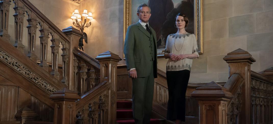 Hugh Bonneville stars as Robert Grantham and Michelle Dockery as Lady Mary in DOWNTON ABBEY: A New Era