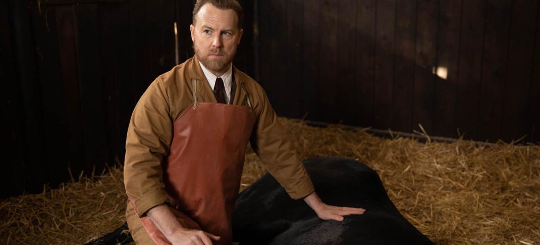 Siegfried Farnon (Samuel West). Credit: Courtesy of © Playground Television UK Ltd & all3media international
