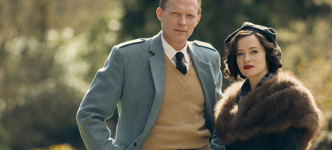 Paul Bettany and Claire Foy in "A Very British Scandal" (Photo: Credit: Alan Peebles/Amazon Studios)