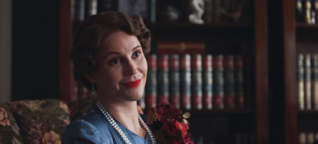 Sofia Helin as Märtha in 'Atlantic Crossing'