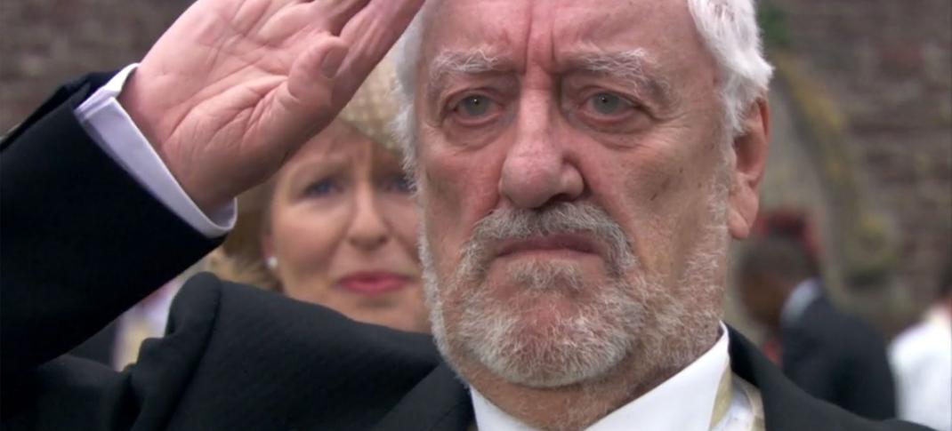 Bernard Cribbins as Wilfred Mott in Doctor Who Season 4