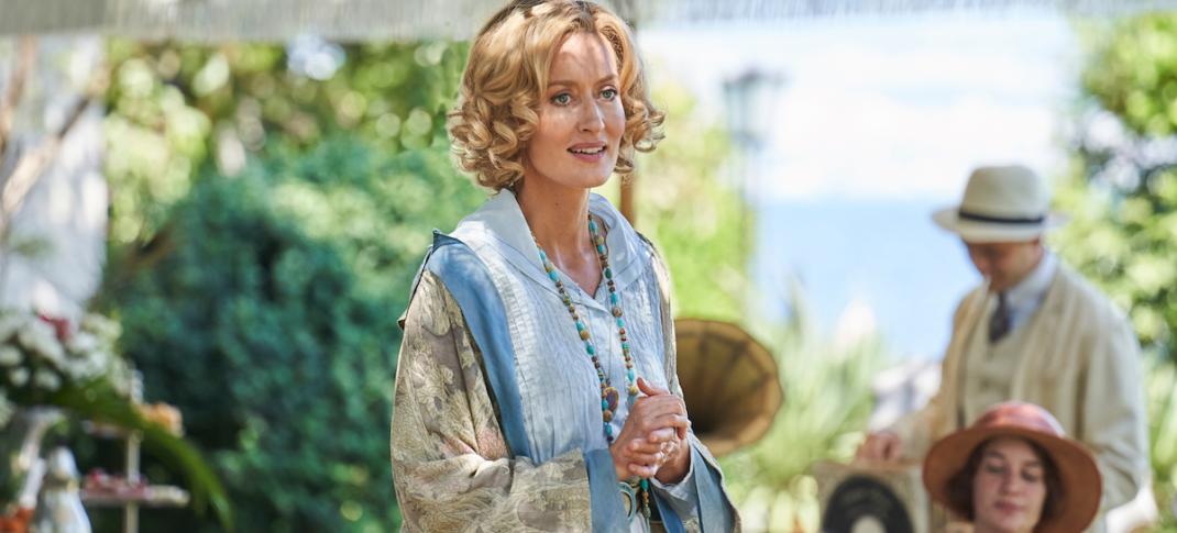 Natascha McElhone as Bella Ainsworth in "Hotel Portofino" (Photo: Courtesy of © Eagle Eye Drama Limited 2021