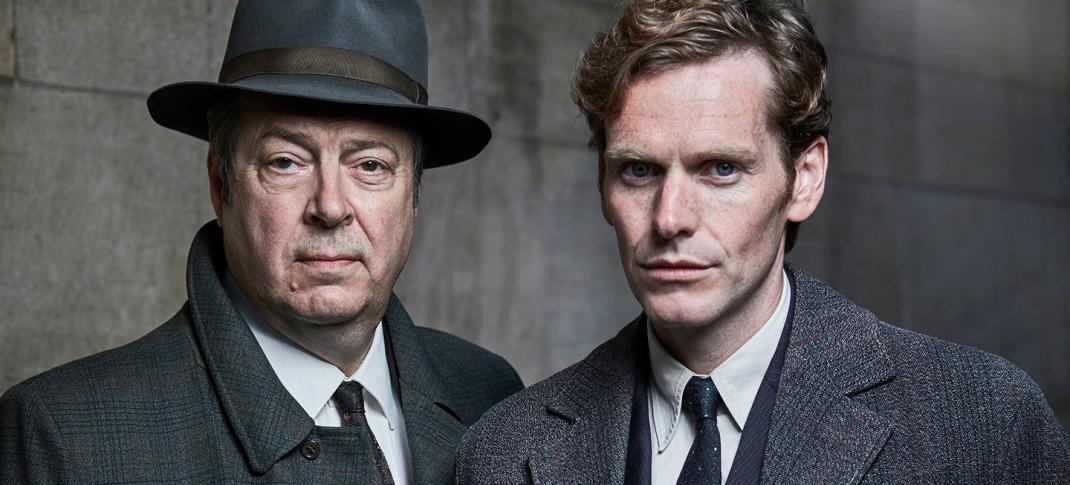 Roger Allam and Shaun Evans in "Endeavour" Season 4 (Photo: Courtesy of ITV Plc and MASTERPIECE)