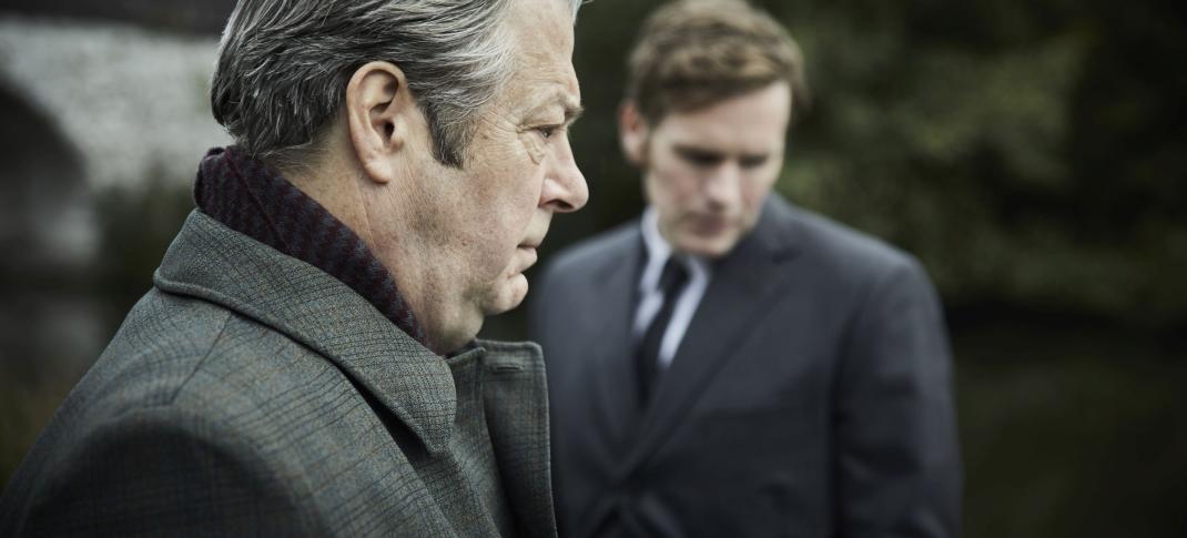 Roger Allam and Shaun Evans as Thursday and Morse in Endeavour