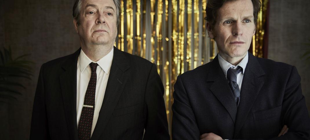 Roger Allam as Thursday and Shaun Evans as Morse in 'Endeavour'