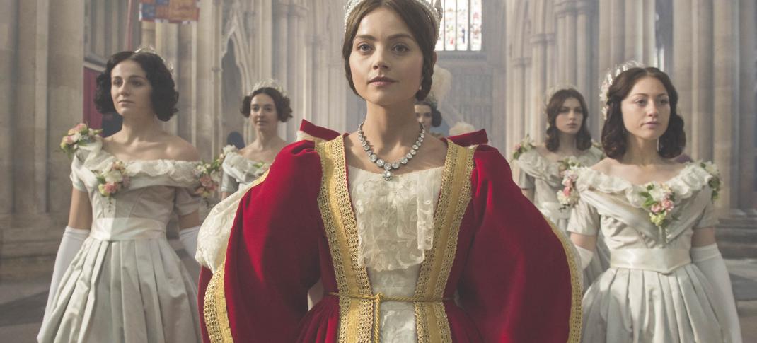 The clothes are clearly going to be a major star of "Victoria". (Photo: Courtesy of ITV Plc for MASTERPIECE) 