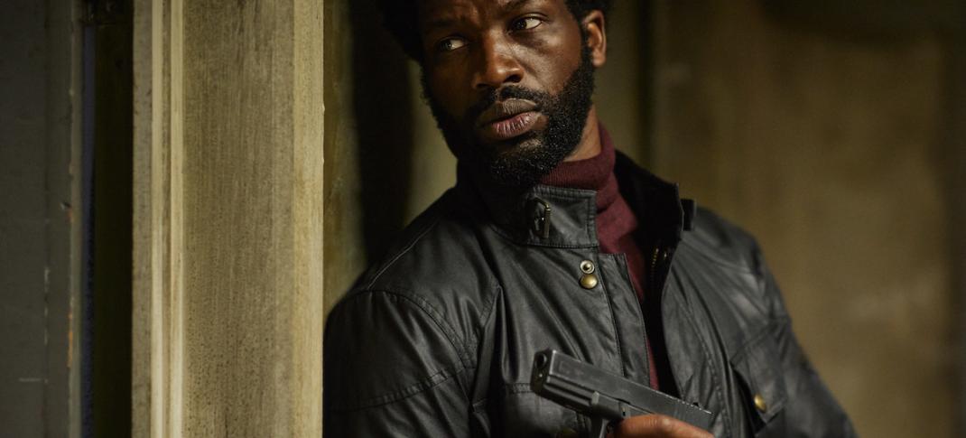 Sope Dirisu in "Gangs of London" (Photo: AMC Networks)