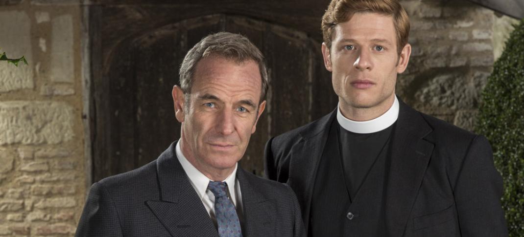 James Norton and Robson Green in "Grantchester" (Photo: ITV)