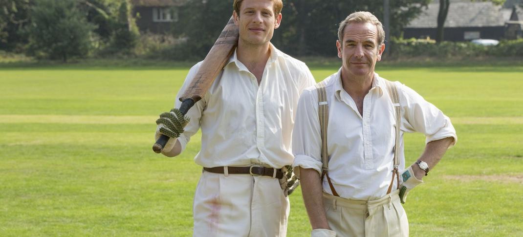 James Norton and Robson Green in "Grantchester" Season 3 (Photo: Credit: Courtesy of Colin Hutton and Kudos/ITV for MASTERPIECE) 