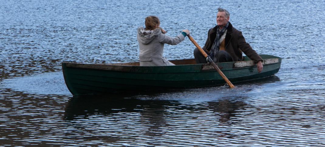 Hannah Ward (Jodie Comer) & Tom Parfitt (Michael Palin)   Photo Courtesy of © ITV plc (ITV Studios Global Entertainment)