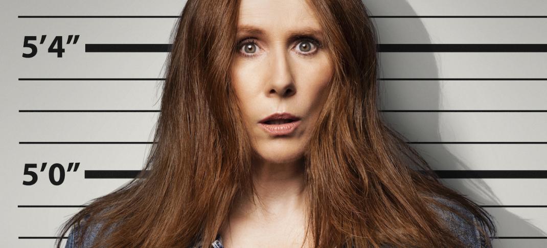 Catherine Tate in the poster for "Hard Cell" (Photo: Netflix)