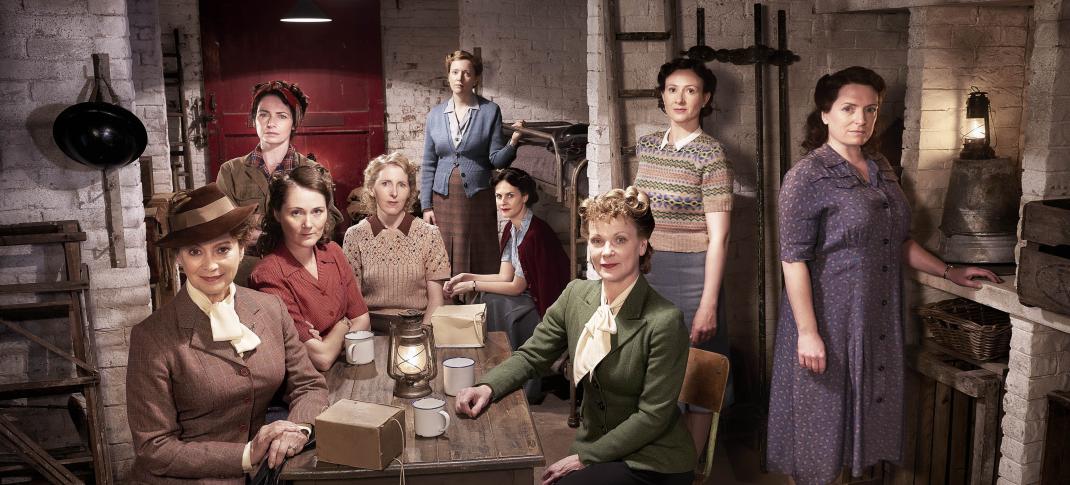 The women of "Home Fires" Season 2 (Photo: Courtesy of ITV Studios and MASTERPIECE)