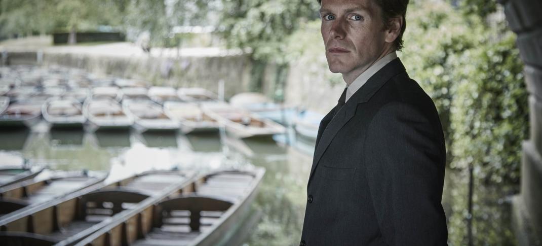 [Shaun Evans stars in Endeavour, as the cerebral detective Endeavour Morse. Image courtesy of ITV and MASTERPIECE ©2017