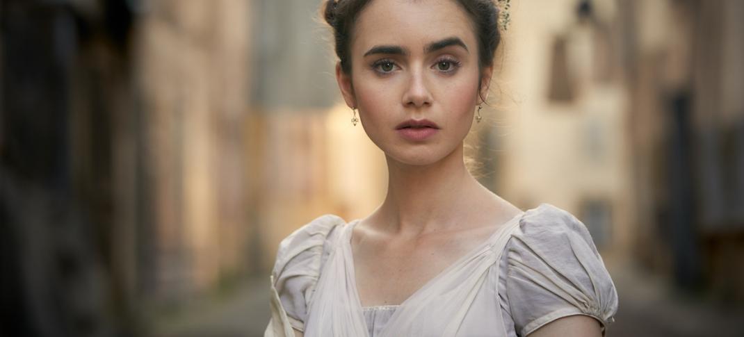 Lily Collins as Fantine  (Photo: Robert Viglasky/Lookout Point for BBC One and MASTERPIECE)