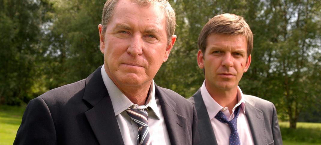 DCI Barnaby (John Nettles) and DS Jones (Jason Hughes) | Credit: APT